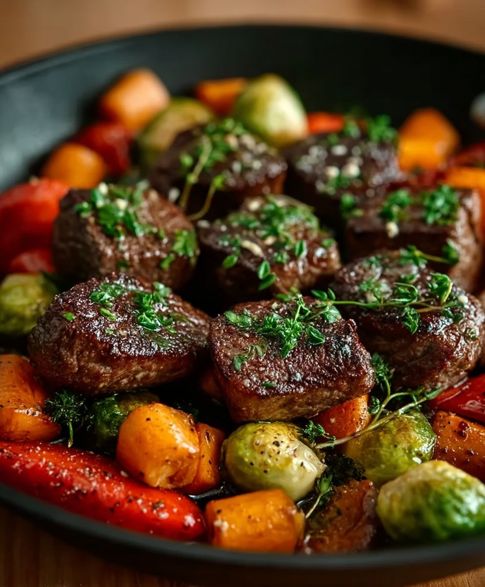 Garlic Butter Steak Bites