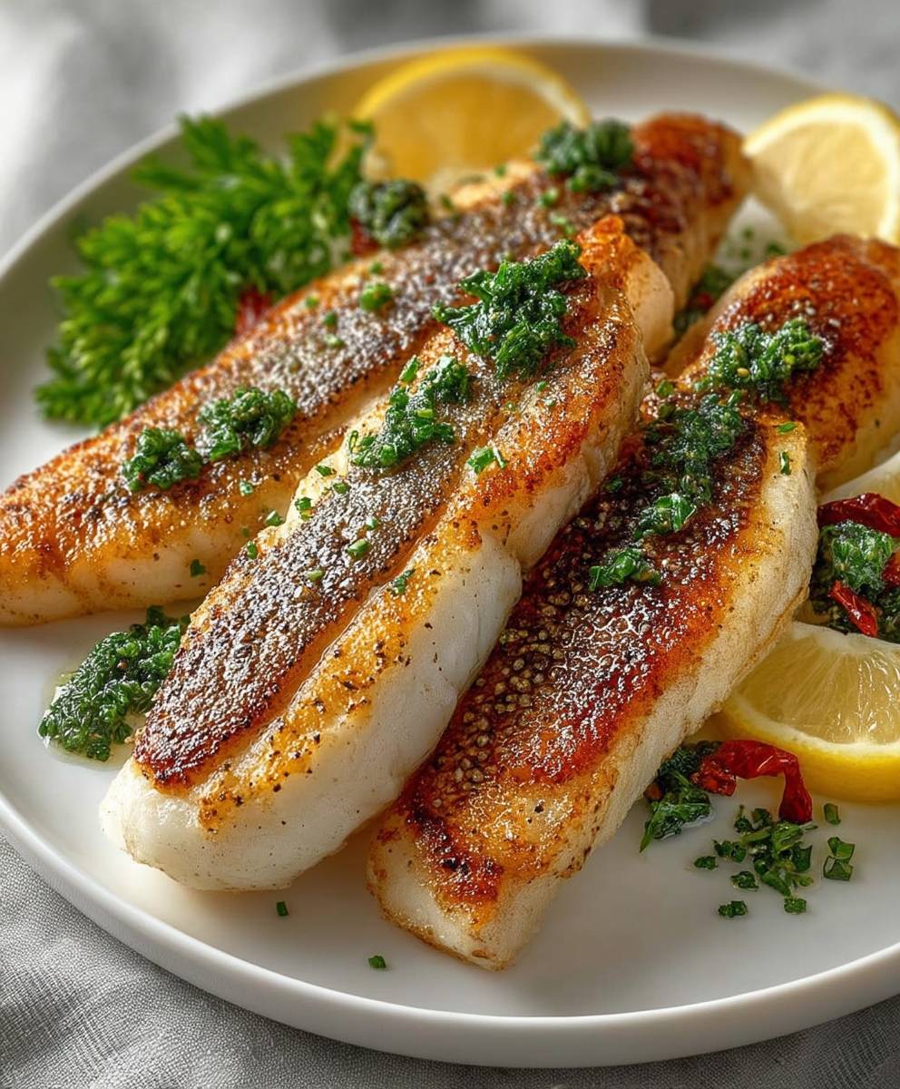 Pan Seared Tilapia