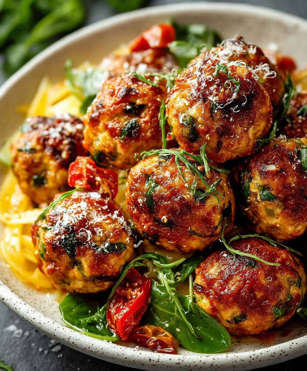 Italian Chicken Meatballs