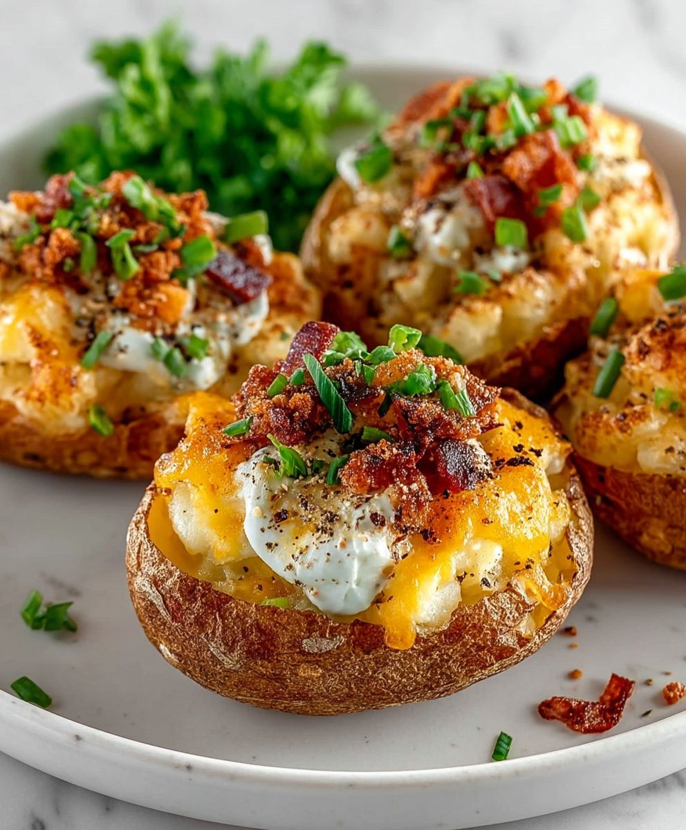 Baked Potato Tacos
