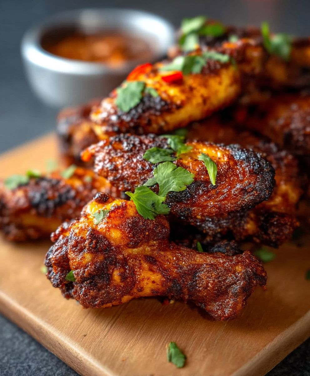 Pumpkin Spiced Chicken Wings