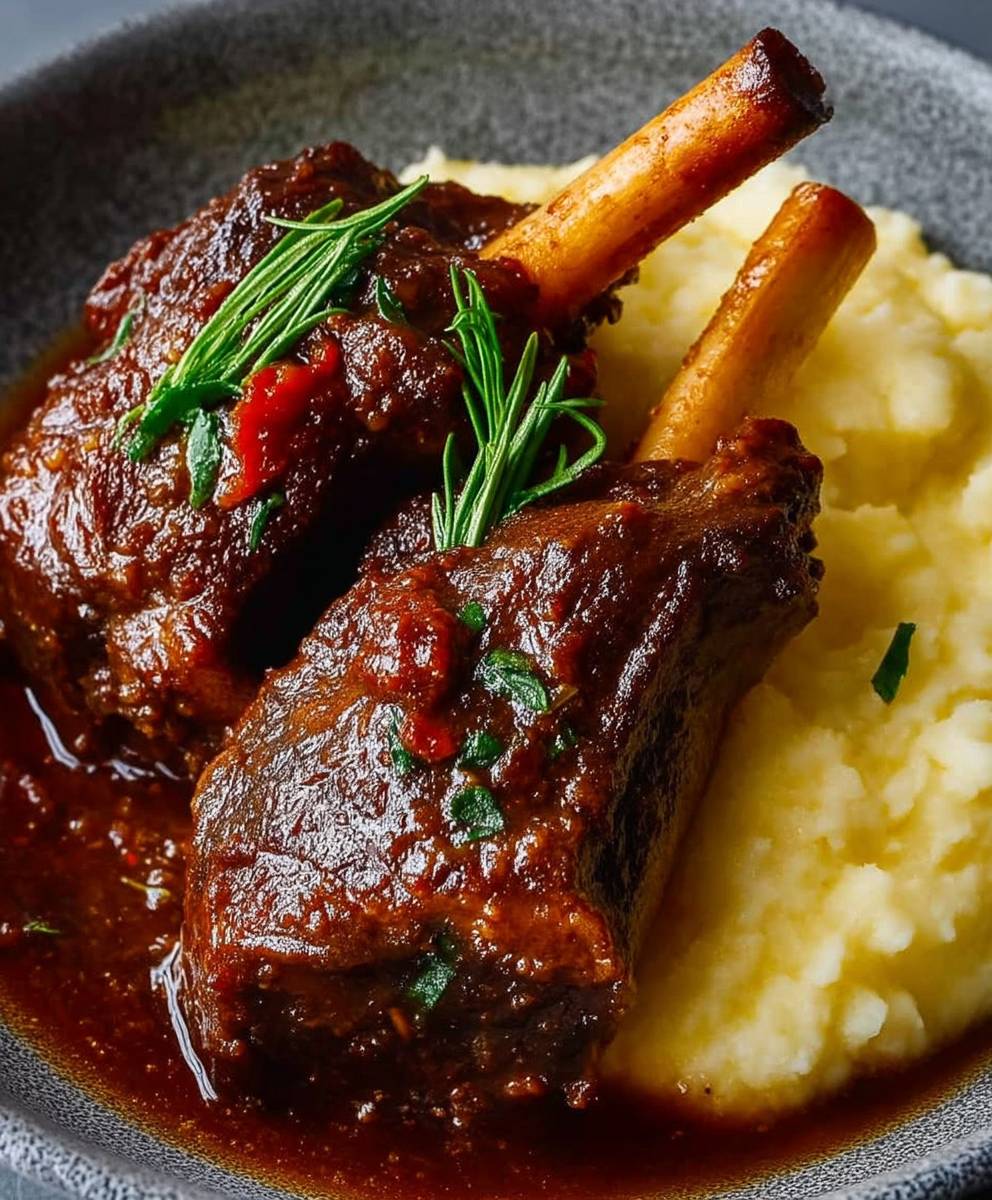 Braised Lamb Shanks
