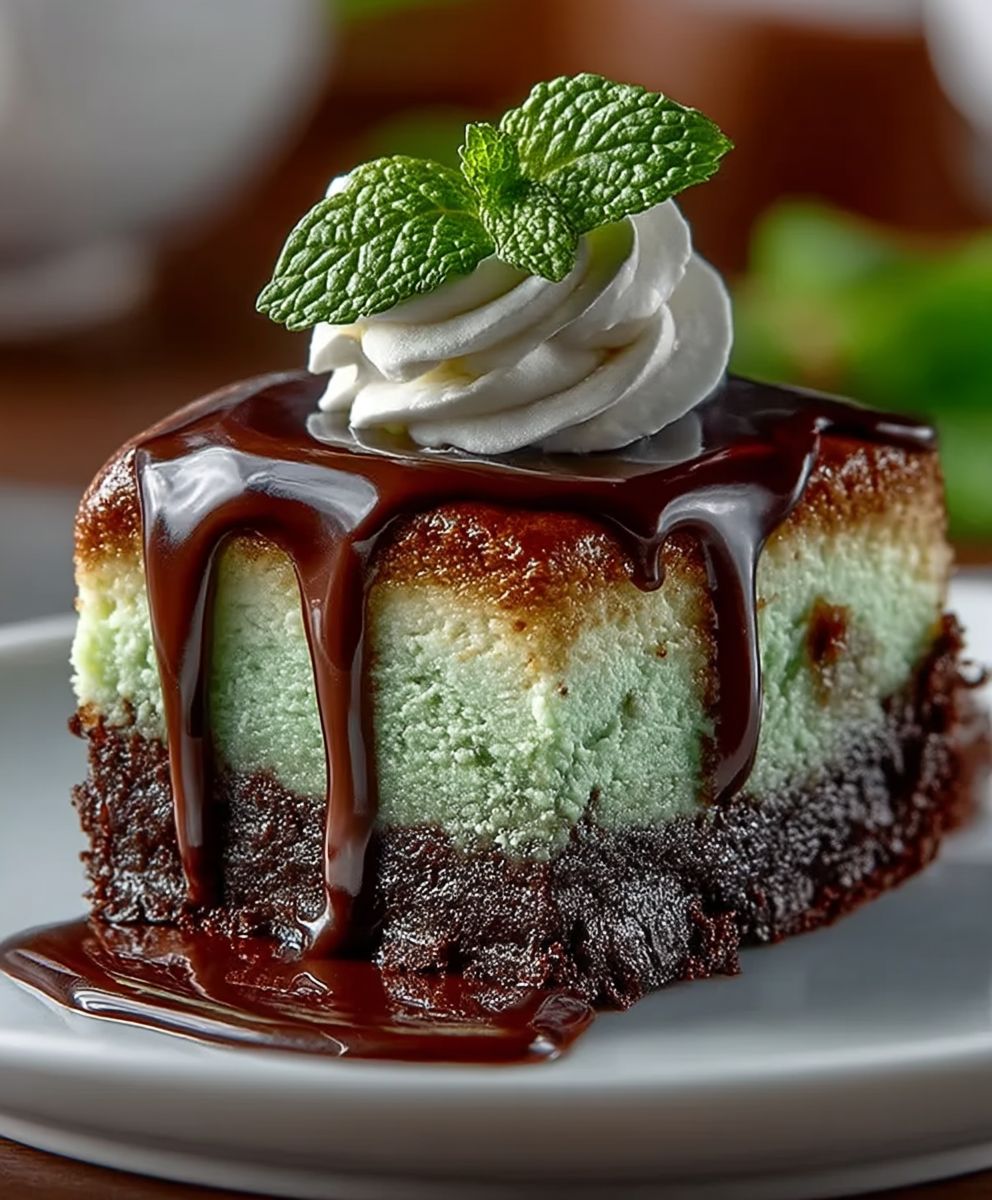 Mint Chocolate Cheesecake