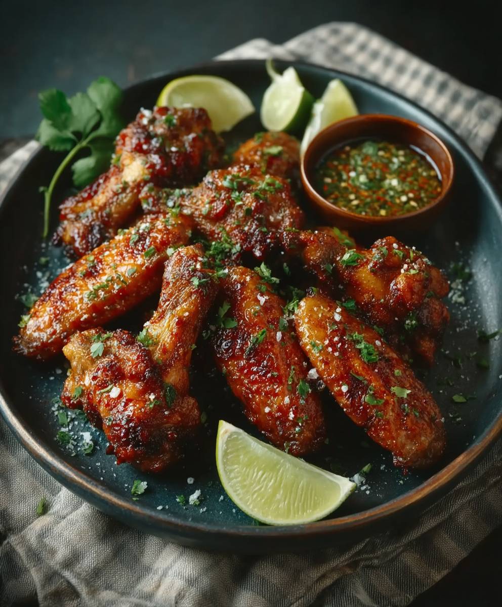 Chipotle Lime Chicken Wings