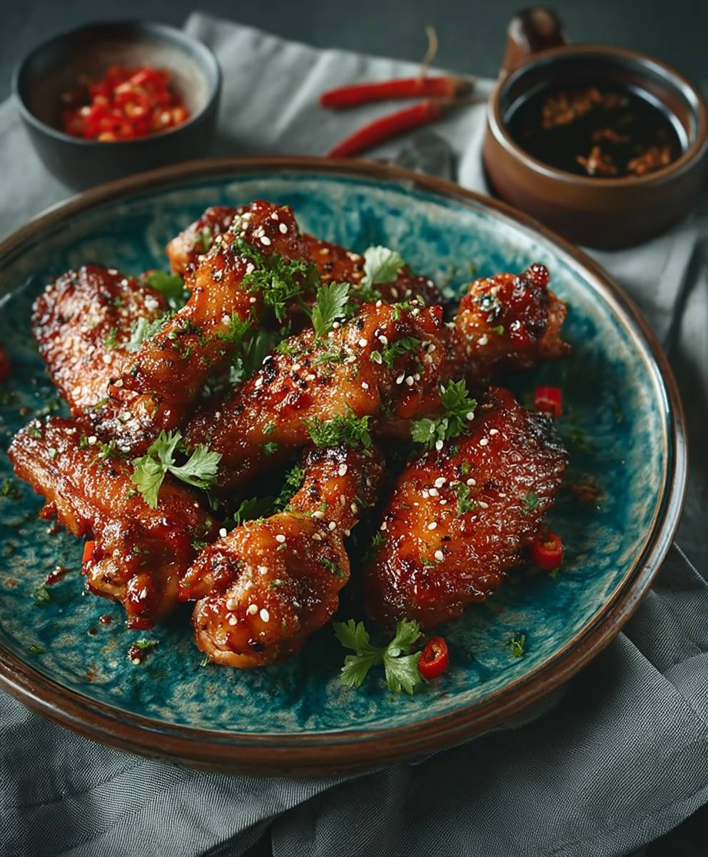 Szechuan Spicy Wings