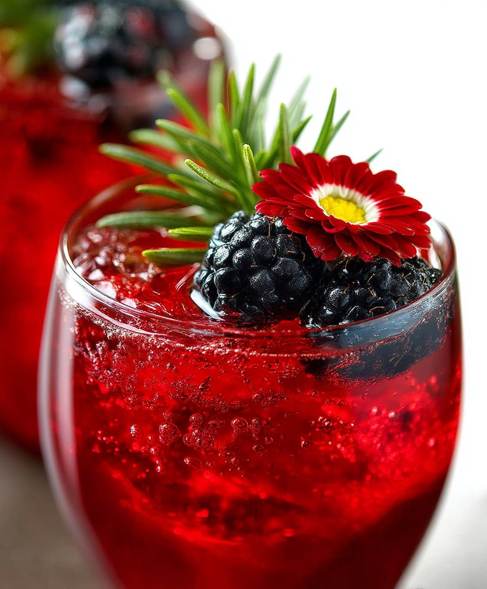Blackberry Earl Grey Iced Tea