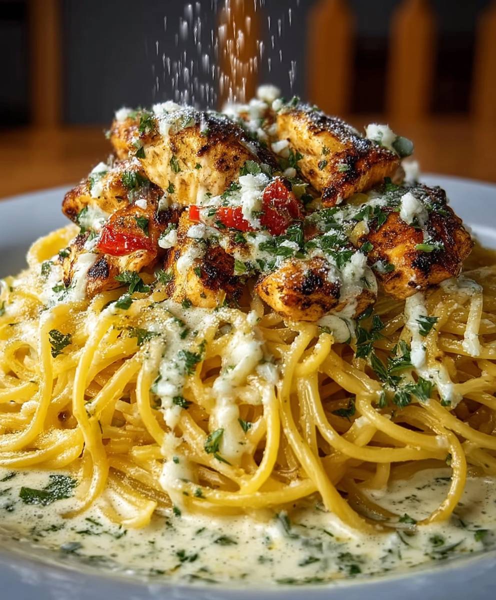 Cajun Chicken Spaghetti