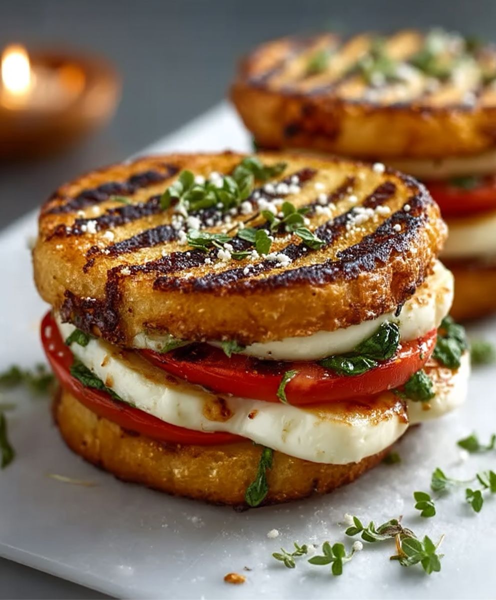 Grilled Mozzarella Sandwich