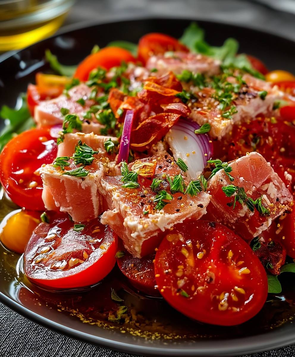 Tuna Tomato Salad