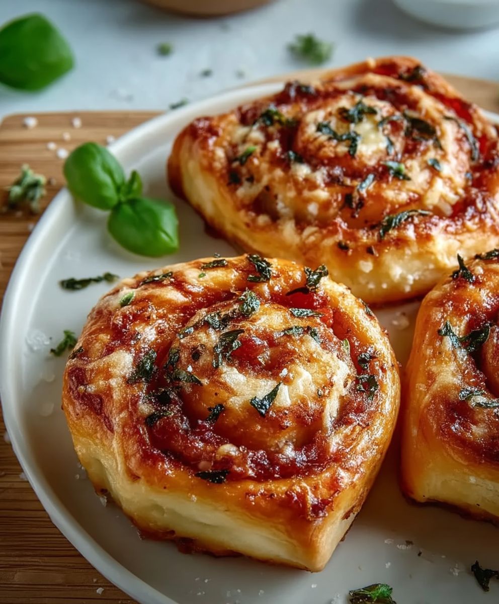 Homemade Pizza Scrolls