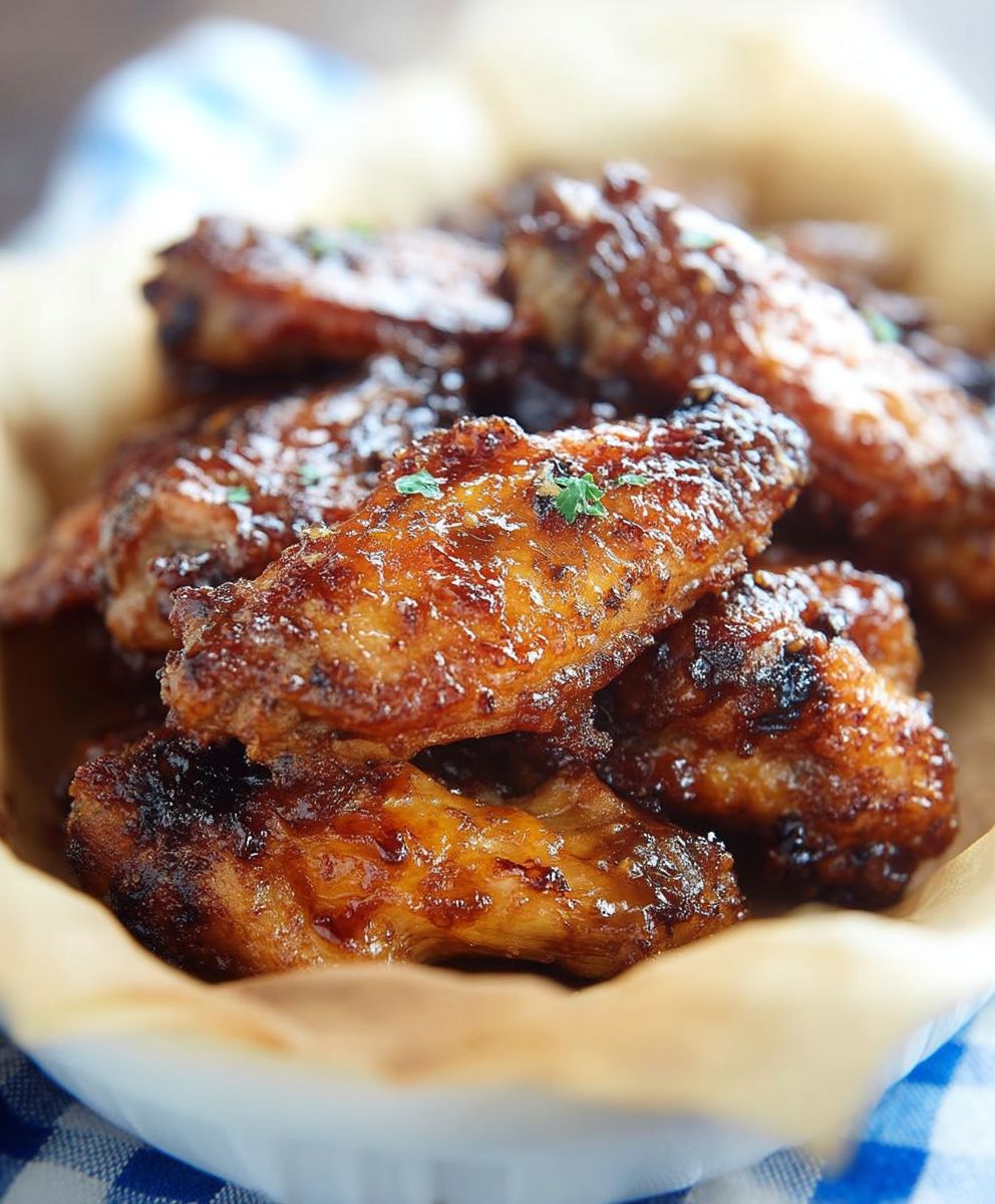 Apple Butter Brown Sugar Wings