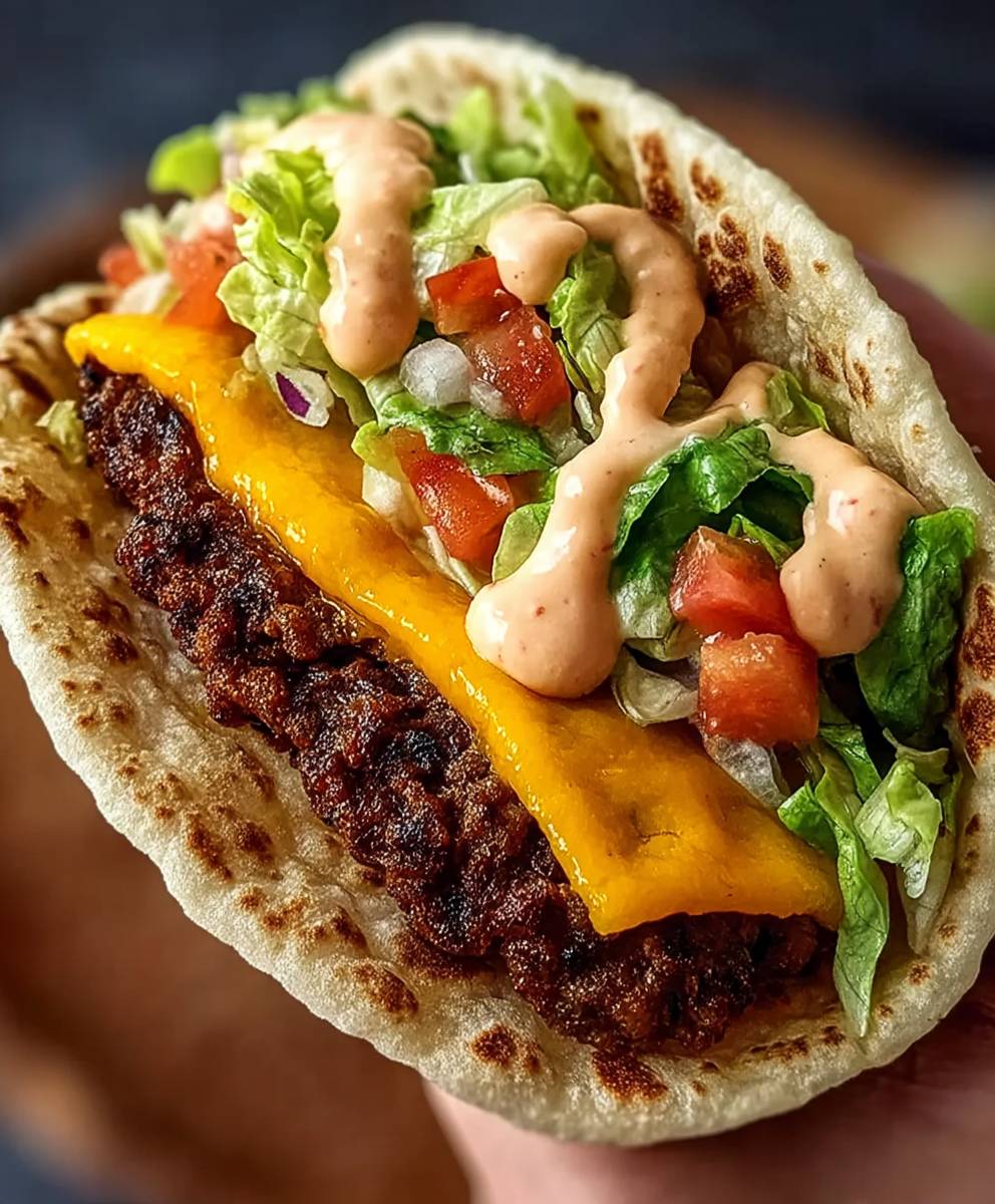 Smash Burger Tacos