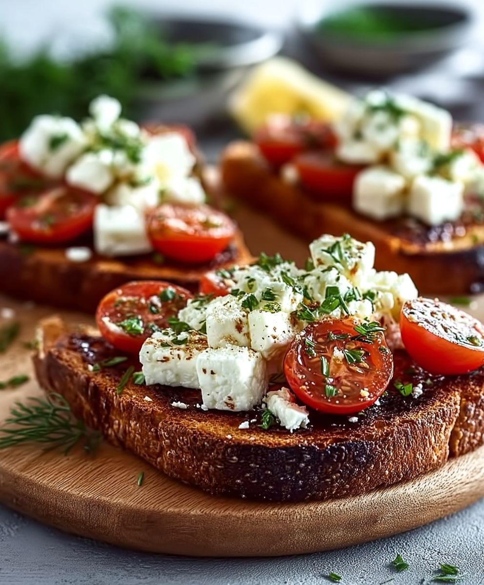 Easy Feta Toast
