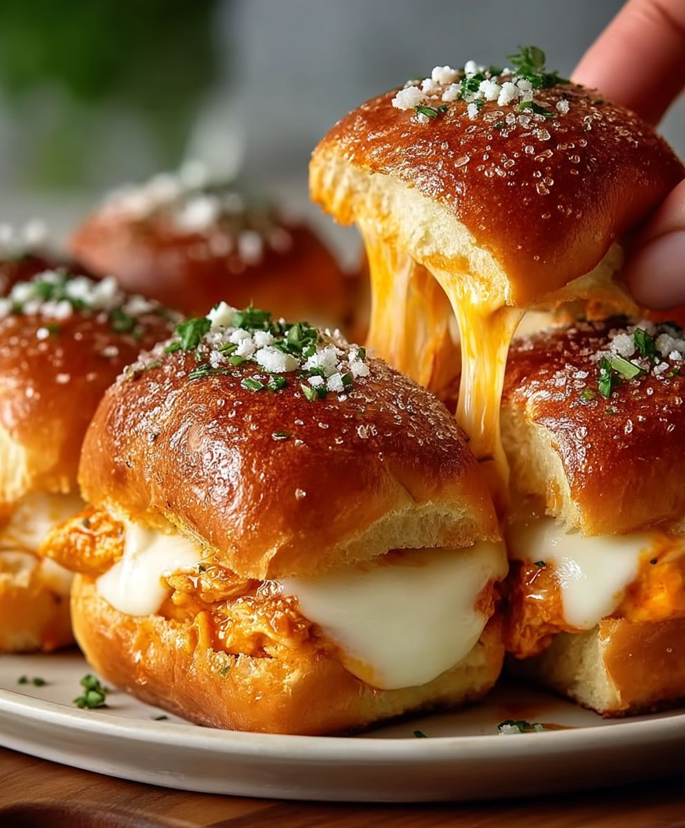 Buffalo Chicken Sliders