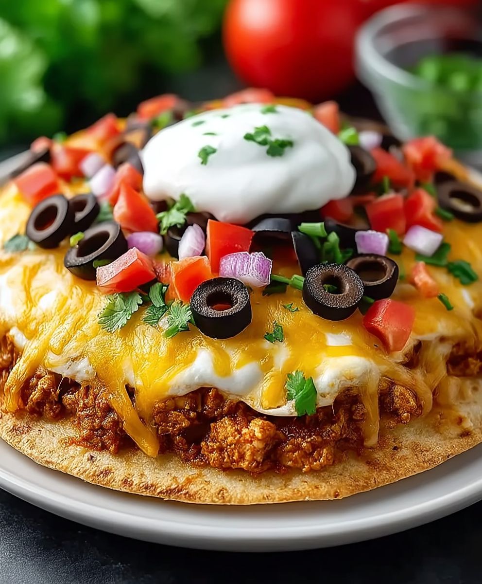 Mexican Pizza Copycat