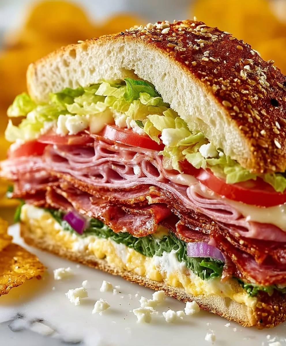 Grinder Salad Sandwich