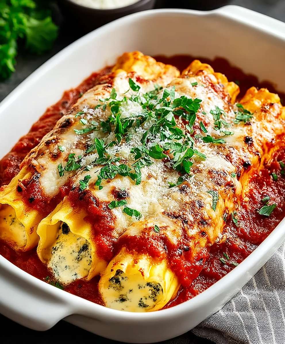 Irresistible Manicotti
