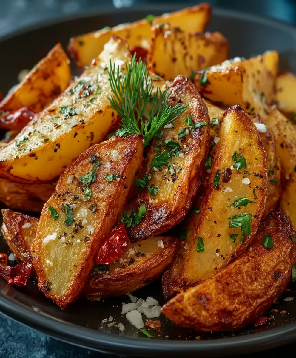 Crispy Potato Wedges