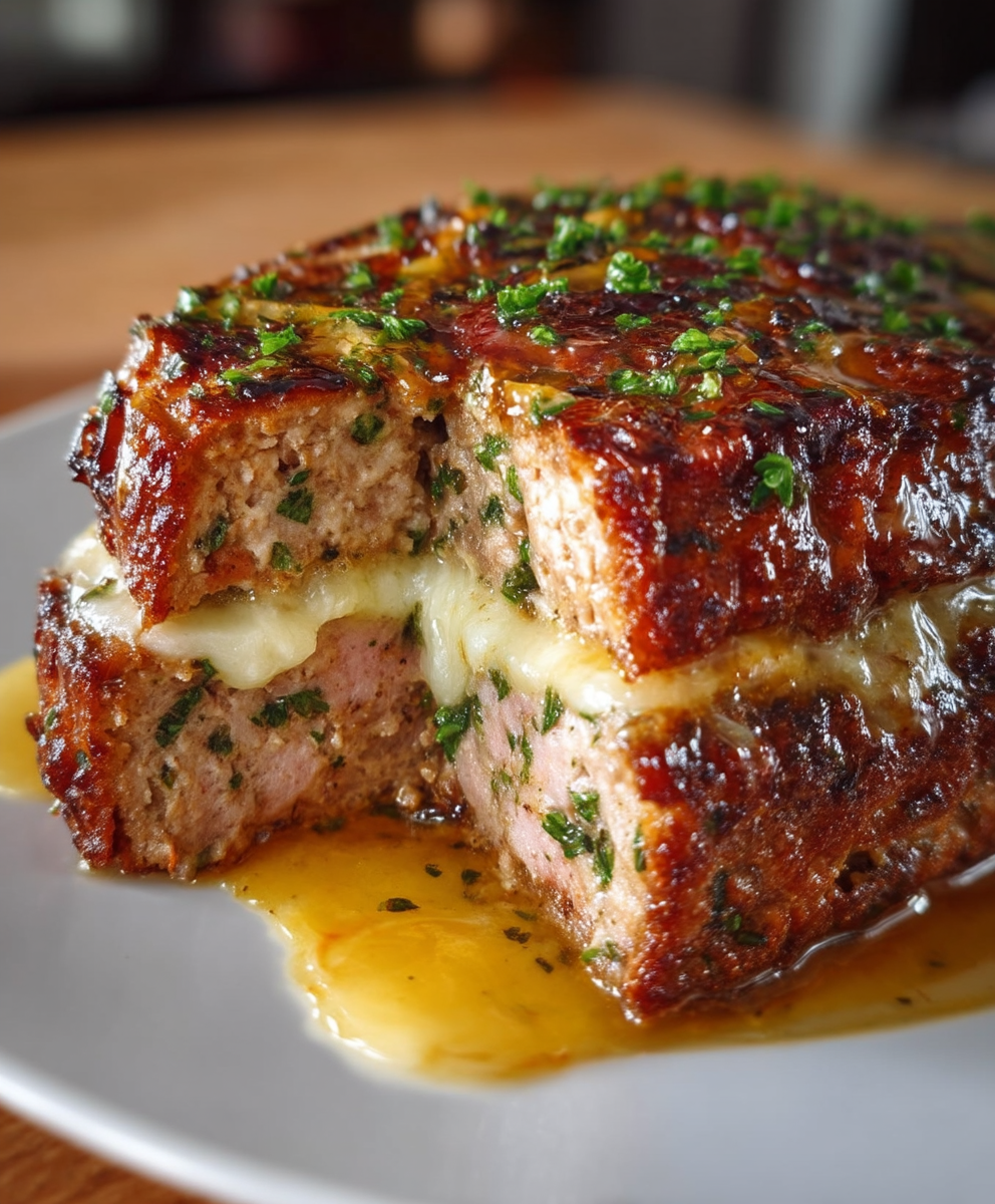 Chicken Cordon Bleu Meatloaf