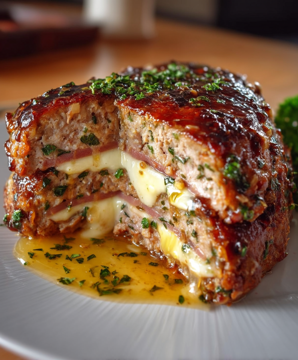Chicken Cordon Bleu Meatloaf