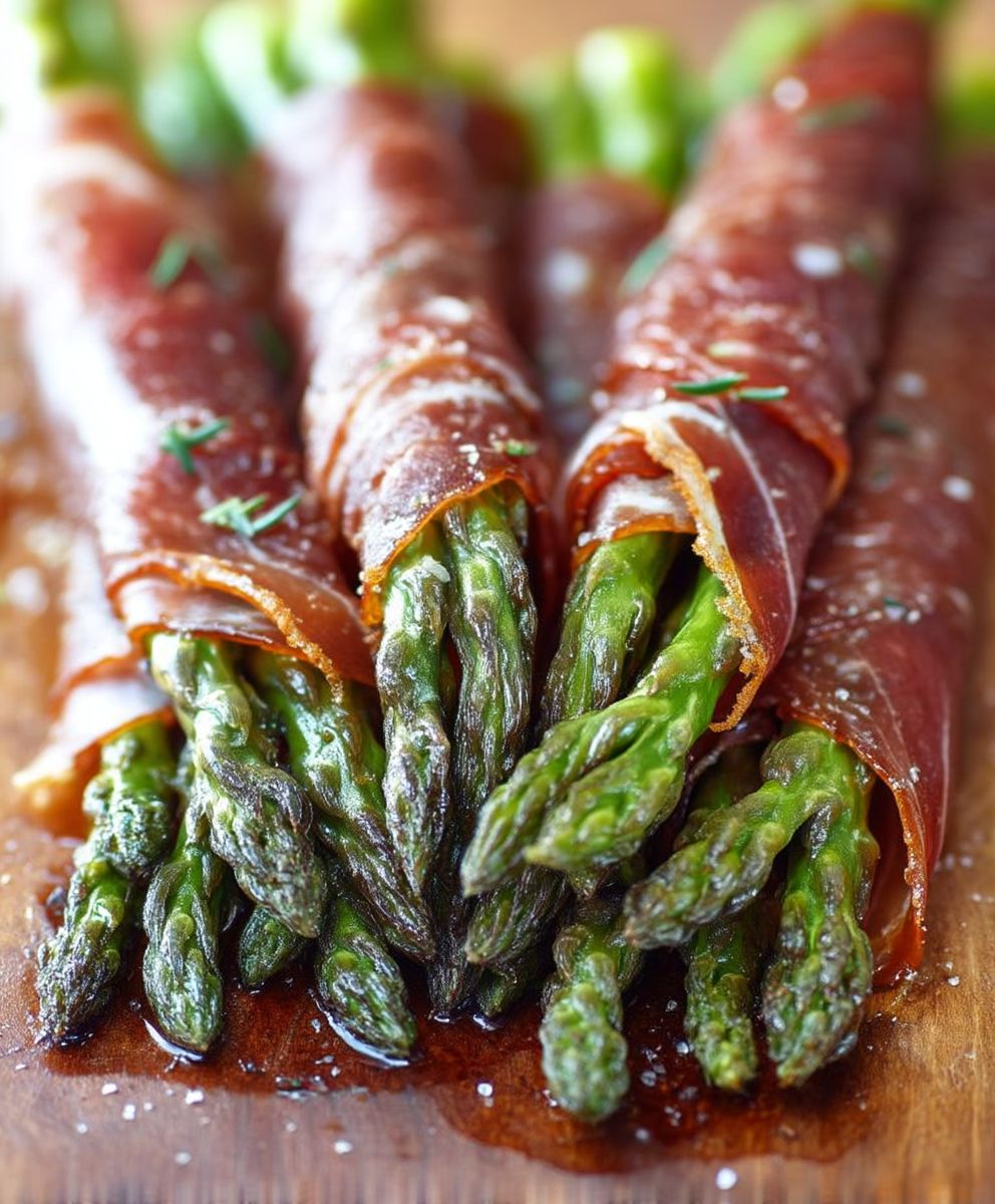 Prosciutto Wrapped Asparagus