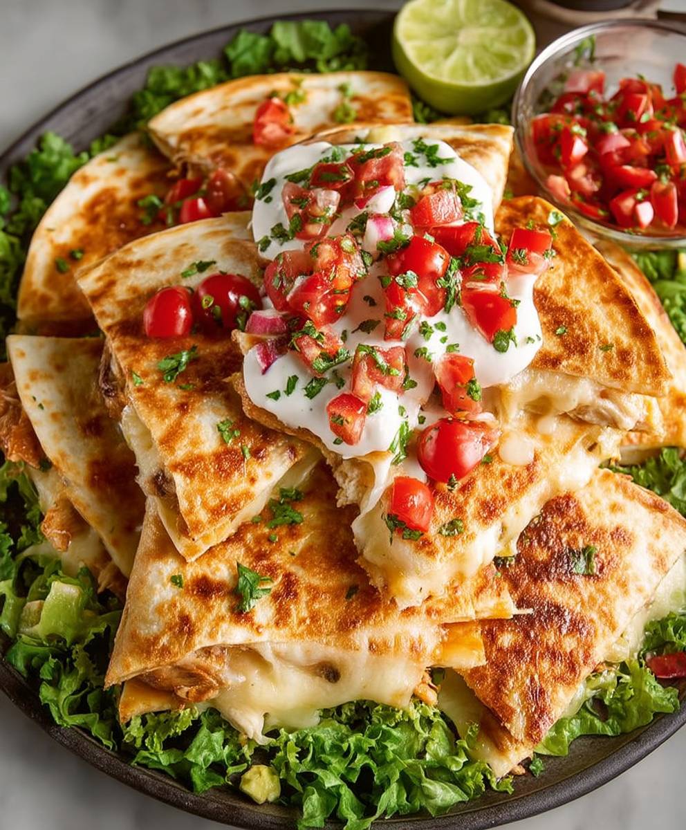 Chicken Quesadillas