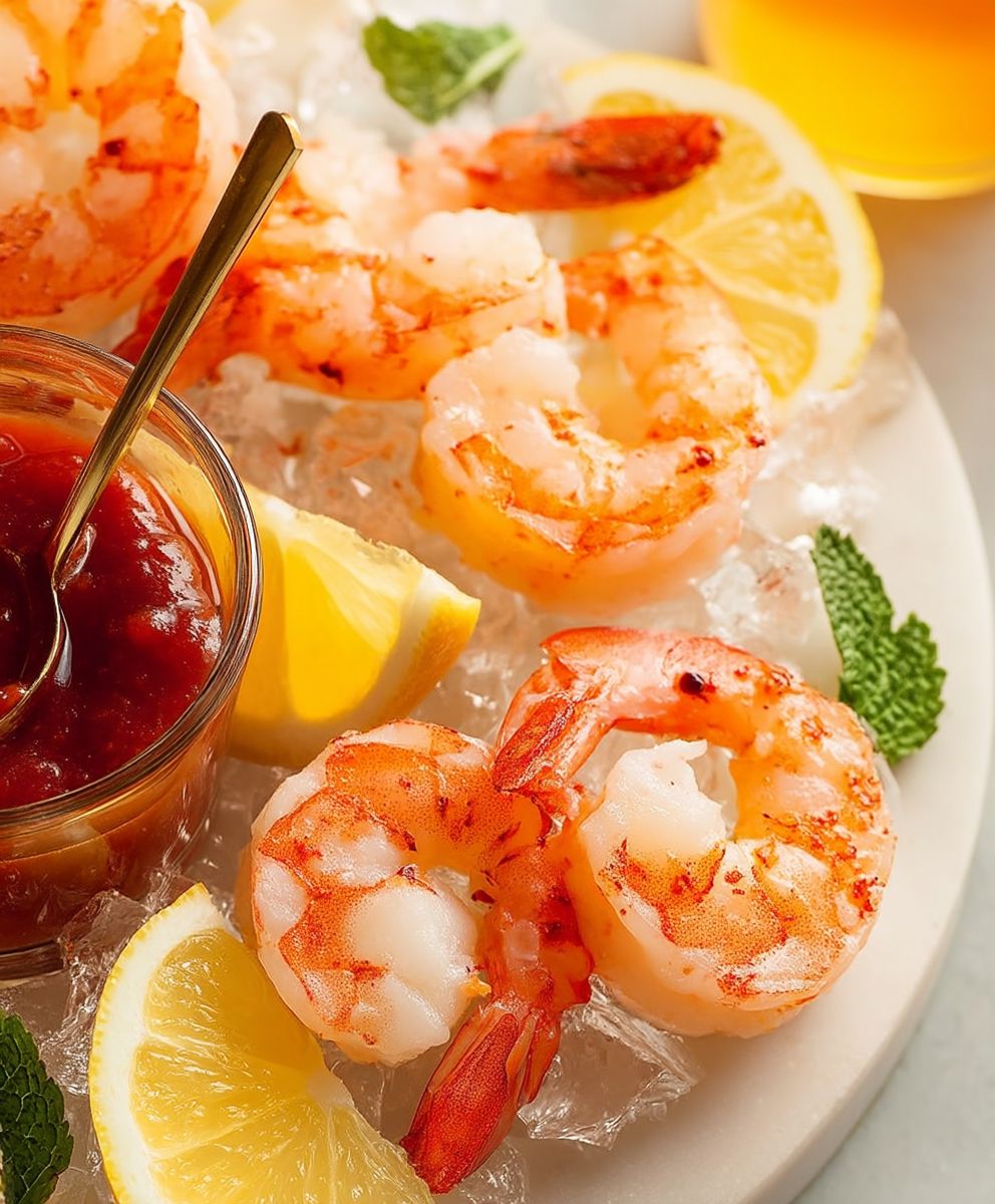 Shrimp Cocktail with Cocktail Sauce
