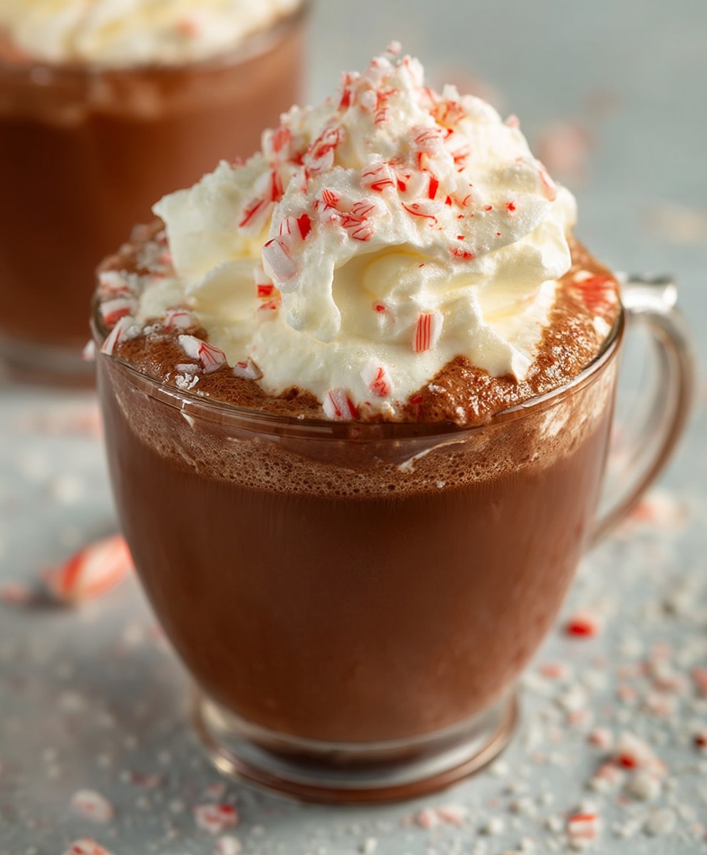 Paleo Peppermint Hot Chocolate