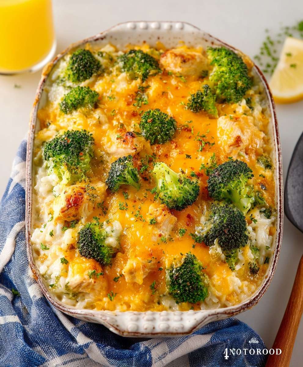 Chicken Broccoli Rice Casserole