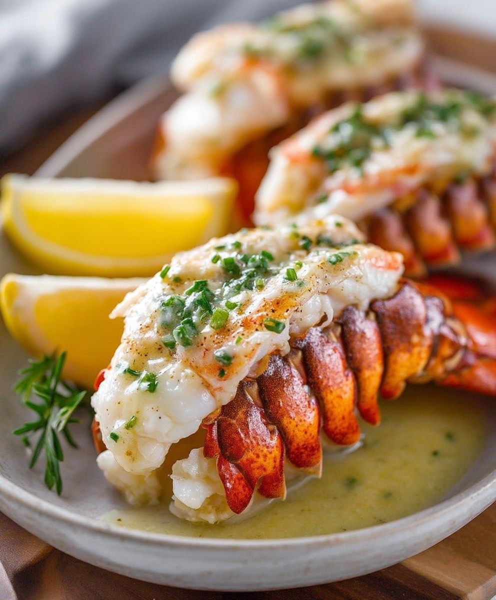 Broiled Lobster Tails