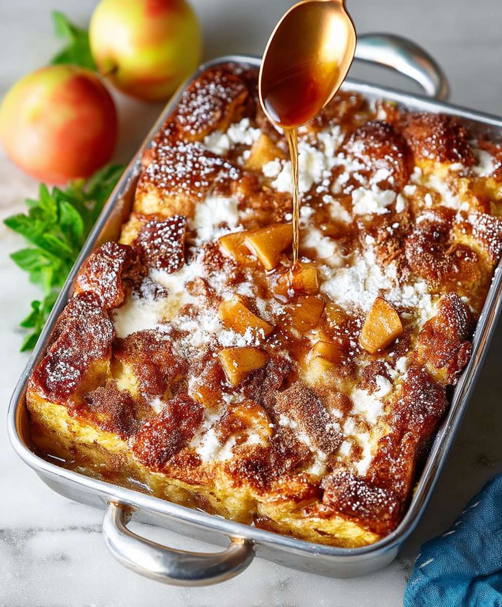 Cinnamon Apple French Toast