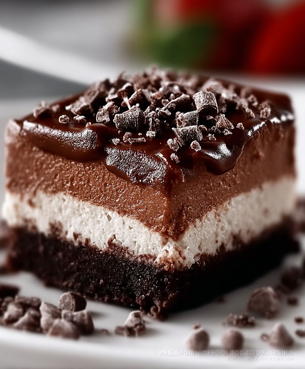No Bake Chocolate Dessert