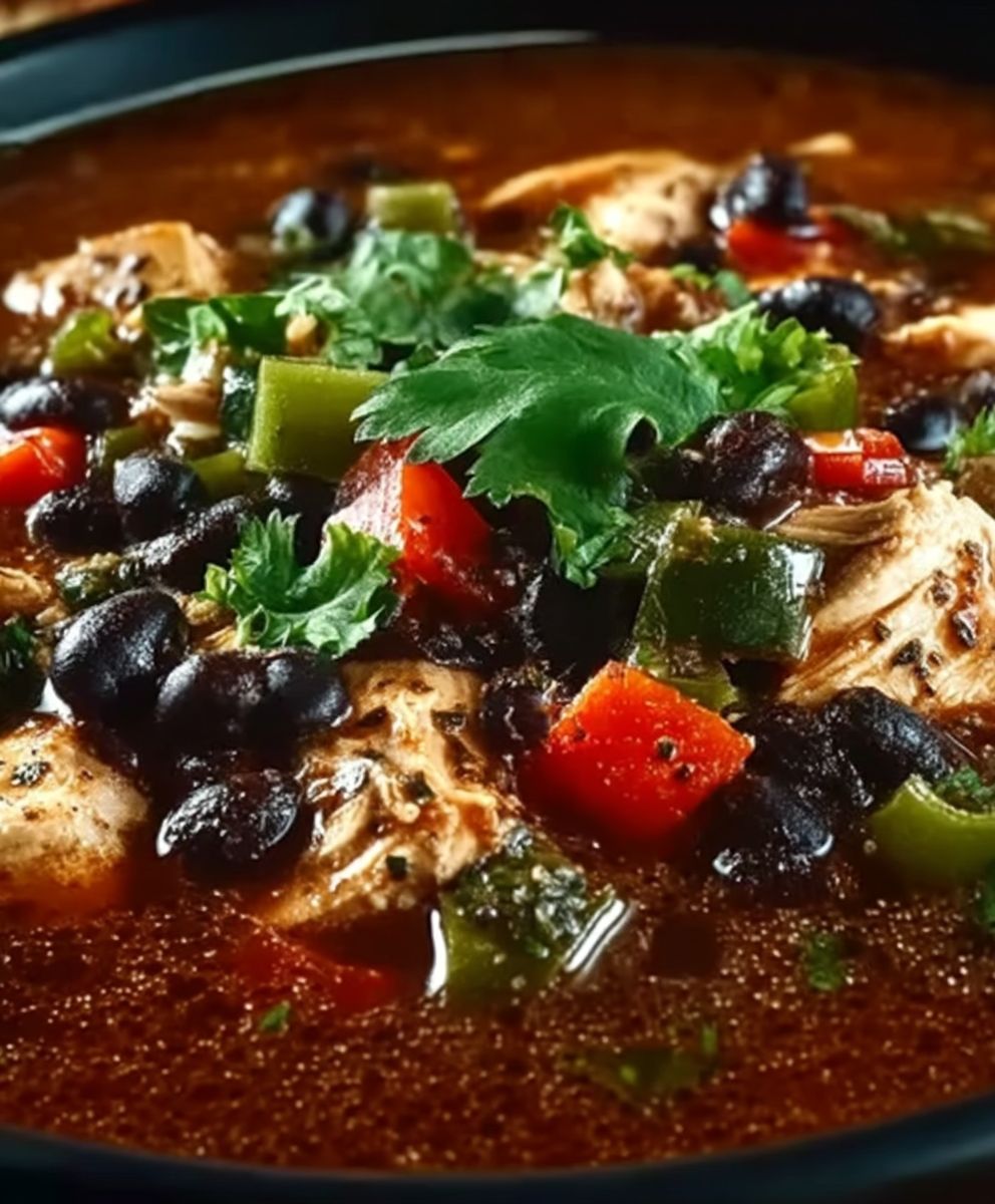 Black Bean Chicken Stew