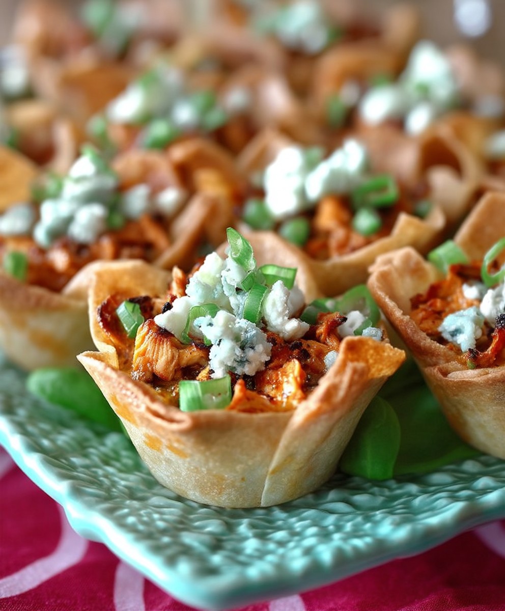 Buffalo Chicken Cups
