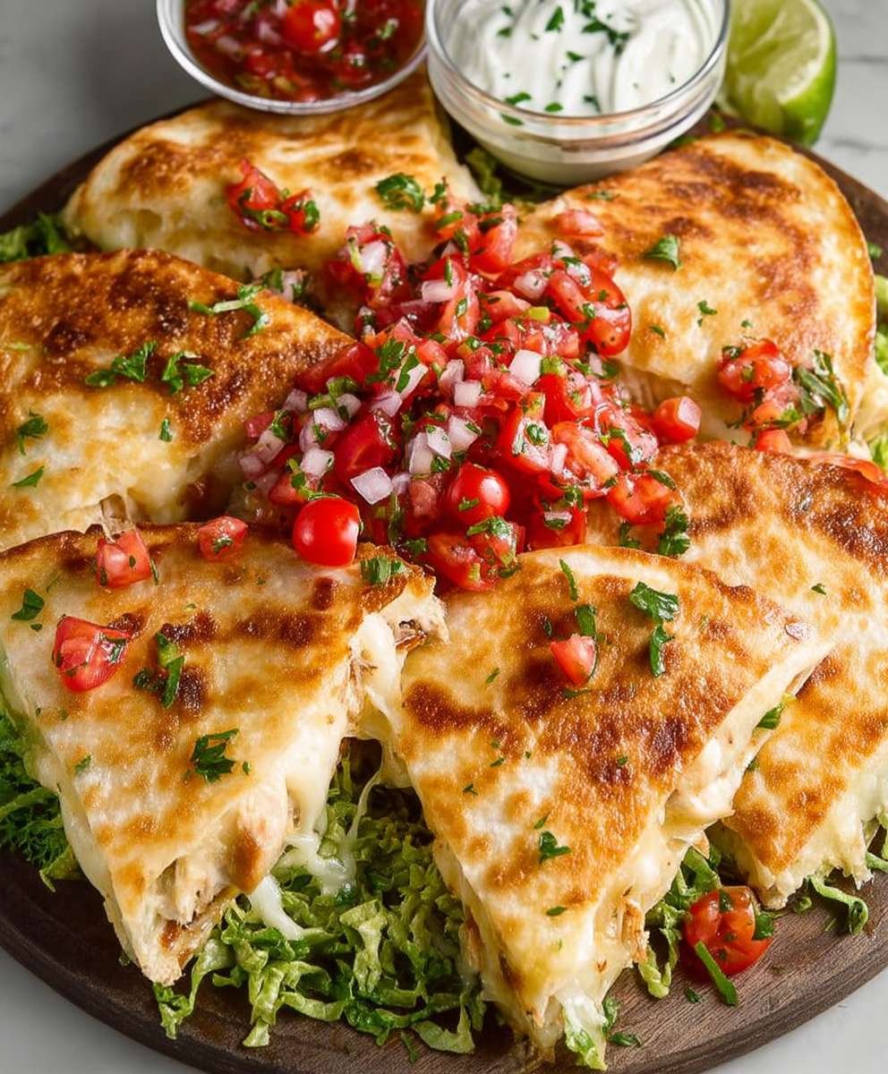 Chicken Quesadillas