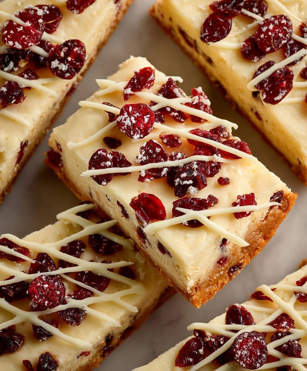 Cranberry Bliss Bars