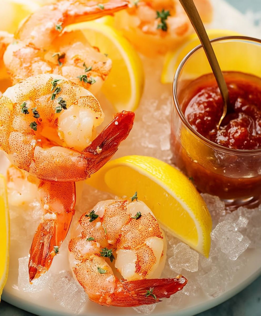 Shrimp Cocktail with Cocktail Sauce