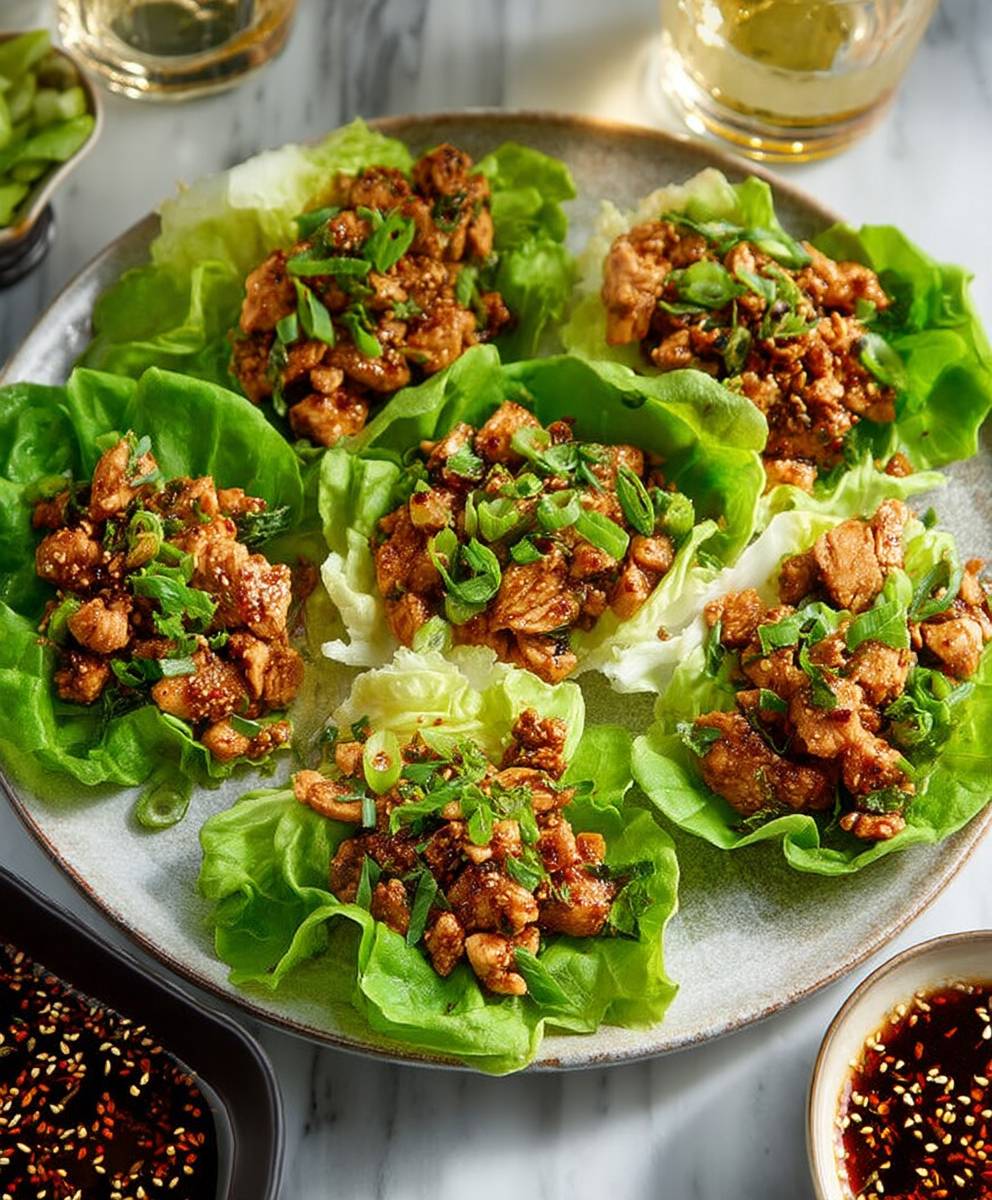 Chicken Lettuce Wraps