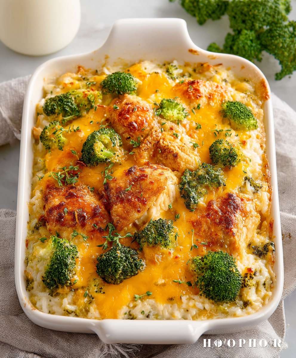 Chicken Broccoli Rice Casserole