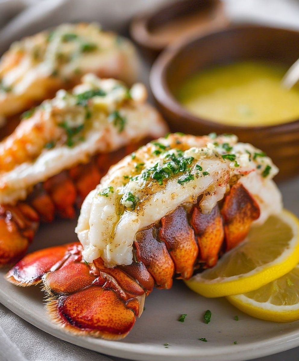 Broiled Lobster Tails