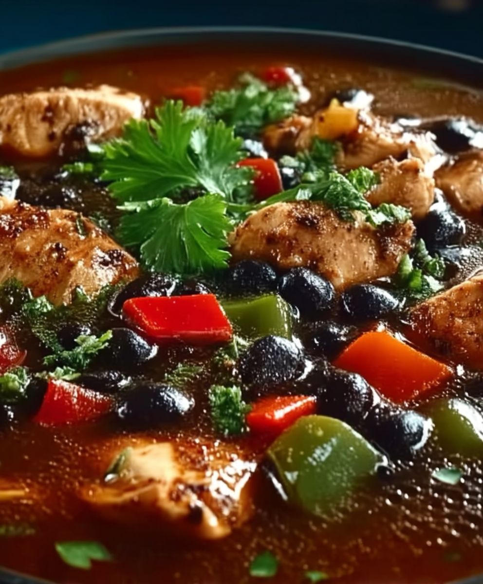 Black Bean Chicken Stew: A Delicious and Easy Recipe