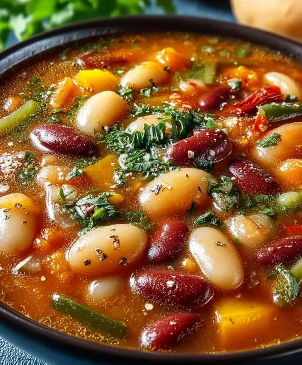 Three Bean Soup: A Hearty and Healthy Recipe